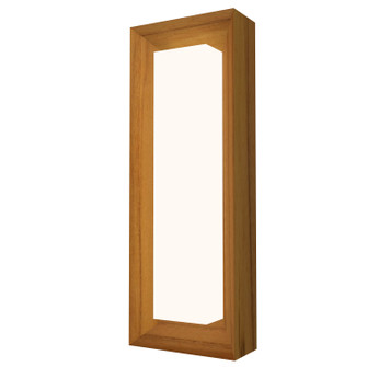 Squares Two Light Wall Lamp in Teak (486|40312)