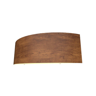 Clean LED Wall Lamp in Imbuia (486|4013LED06)