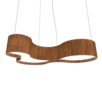 Organic LED Pendant in Imbuia (486|291LED06)