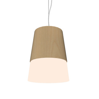 Conical LED Pendant in Maple (486|264LED34)