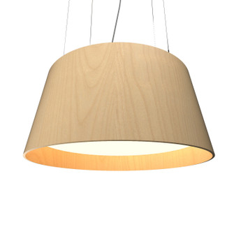 Conical LED Pendant in Maple (486|258LED34)