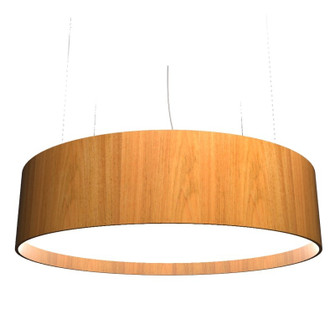 Cylindrical LED Pendant in Louro Freijo (486|207LED09)