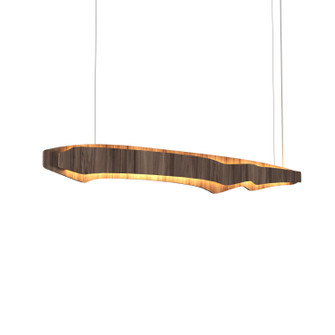 Horizon LED Pendant in American Walnut (486|1470LED18)