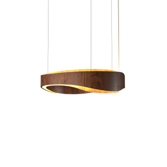 Horizon LED Pendant in Imbuia (486|1469LED06)