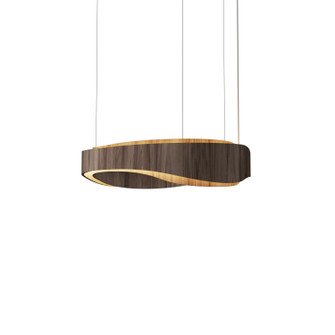 Horizon LED Pendant in American Walnut (486|1468LED18)