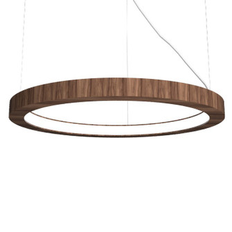 Frame LED Pendant in American Walnut (486|1437LED18)