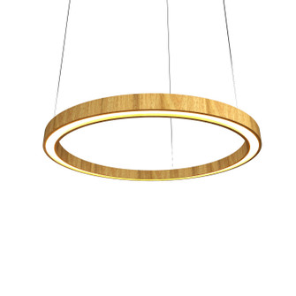 Frame LED Pendant in Louro Freijo (486|1435LED09)