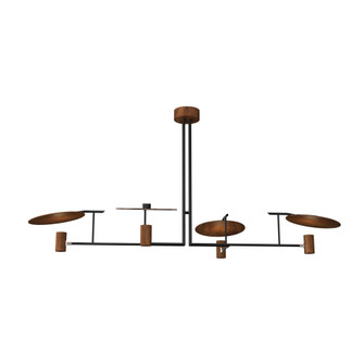 Dot Two Light Pendant in Imbuia (486|142006)