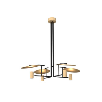 Dot Four Light Pendant in Maple (486|141934)