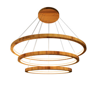 Frame LED Pendant in Teak (486|1414LED12)