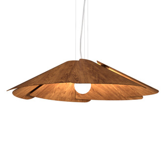 Fuchsia One Light Pendant in Imbuia (486|136506)