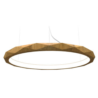 Facet LED Pendant in Louro Freijo (486|1355LED09)