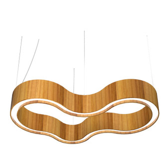 Organic LED Pendant in Teak (486|1348LED12)
