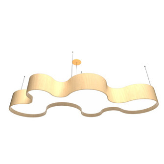Organic LED Pendant in Maple (486|1337LED34)