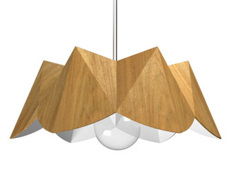 Physalis One Light Pendant in Louro Freijo (486|129909)