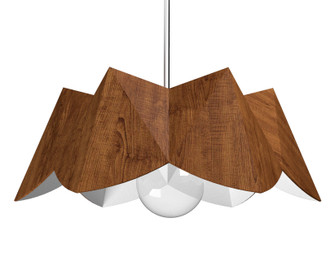 Physalis One Light Pendant in Imbuia (486|129906)