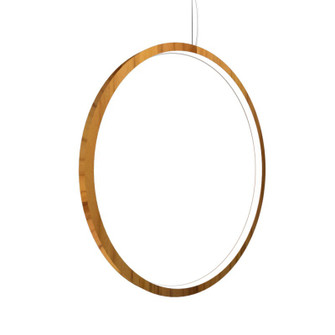 Frame LED Pendant in Teak (486|1296LED12)