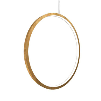 Frame LED Pendant in Louro Freijo (486|1295LED09)