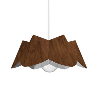 Physalis One Light Pendant in Imbuia (486|128106)