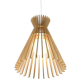 Stecche di Legno One Light Pendant in Louro Freijo (486|118309)