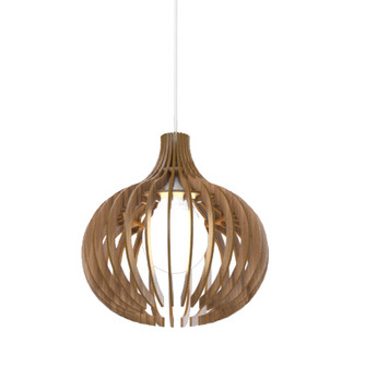 Stecche di Legno One Light Pendant in American Walnut (486|118218)