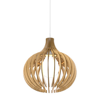 Stecche di Legno One Light Pendant in Louro Freijo (486|118209)