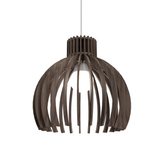 Stecche di Legno One Light Pendant in American Walnut (486|118018)