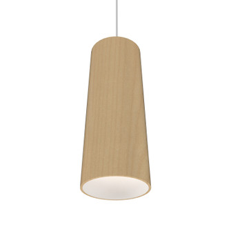 Conical One Light Pendant in Maple (486|11634)