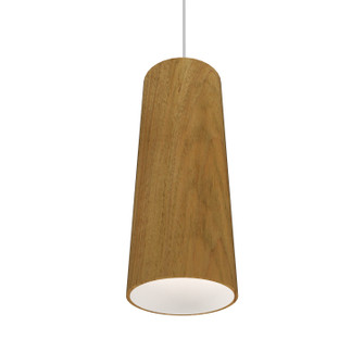Conical One Light Pendant in Louro Freijo (486|11609)