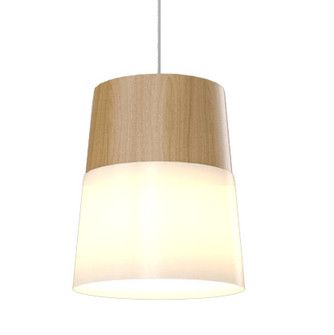 Conical One Light Pendant in Louro Freijo (486|115109)