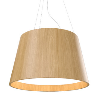 Conical Three Light Pendant in Louro Freijo (486|114509)