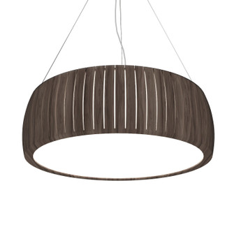 Barrel LED Pendant in American Walnut (486|1112LED18)
