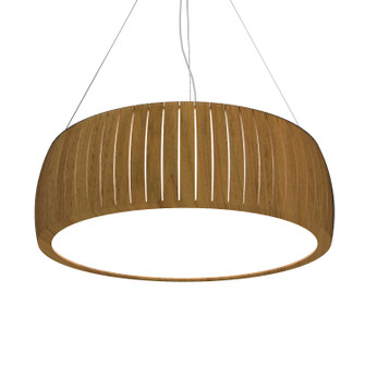 Barrel Three Light Pendant in Louro Freijo (486|111109)