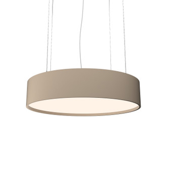 Cylindrical LED Pendant in Cappuccino (486|103715)