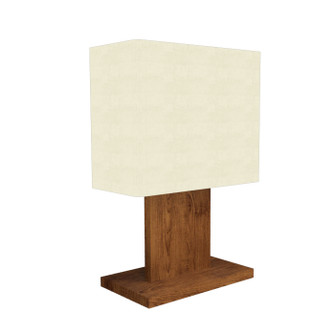 Clean One Light Table Lamp in Imbuia (486|102406)