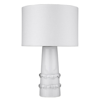 Trend Home One Light Table Lamp in White (106|TT80170WH)