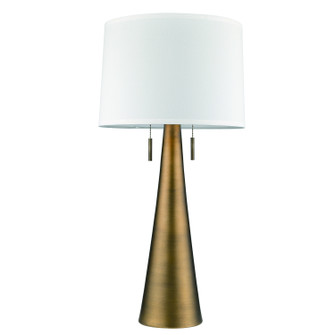 Muse Two Light Table Lamp in Hand Painted Antique Gold (106|TT723376)