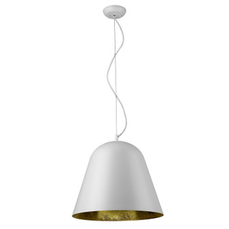 Knell One Light Pendant in White (106|TP30075WH)