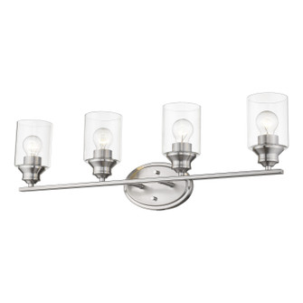 Gemma Four Light Vanity in Satin Nickel (106|IN41453SN)