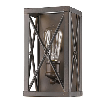 Brooklyn One Light Wall Sconce in Oil Rubbed Bronze (106|IN41120ORB)