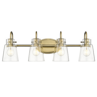 Bristow Four Light Vanity in Antique Brass (106|IN40093ATB)