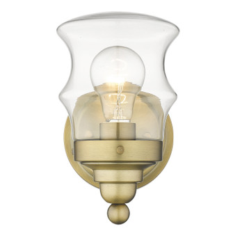 Keal One Light Vanity in Antique Brass (106|IN40071ATB)