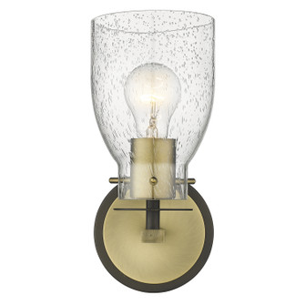 Shelby One Light Vanity in Oil Rubbed Bronze and Antique Brass (106|IN40003ORB) Shelby One Light Vanity in Oil Rubbed Bronze and Antique Brass (106|IN40003ORB)