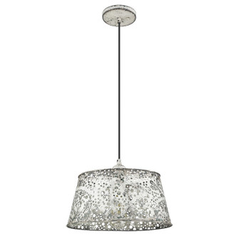 Iris One Light Pendant in Aged Ivory (106|IN31513AI)