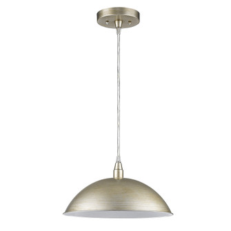 Layla One Light Pendant in Washed Gold (106|IN31451WG)