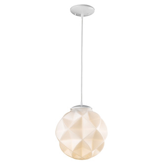 Nova One Light Mini Pendant in White (106|IN31210WH)