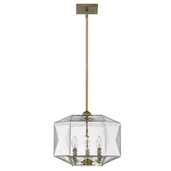 Loft Three Light Pendant in Brass (106|IN21212BR)