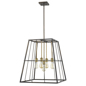 Charley Five Light Pendant in Oil-Rubbed Bronze (106|IN21052ORB)
