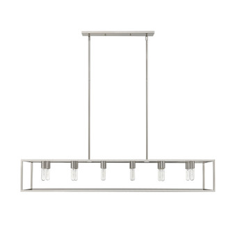 Cobar 12 Light Island Pendant in Satin Nickel (106|IN21003SN)