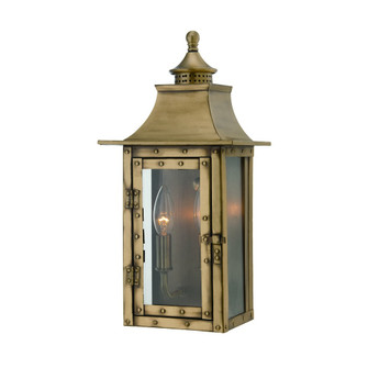 St. Charles Two Light Wall Sconce in Aged Brass (106|8302AB)